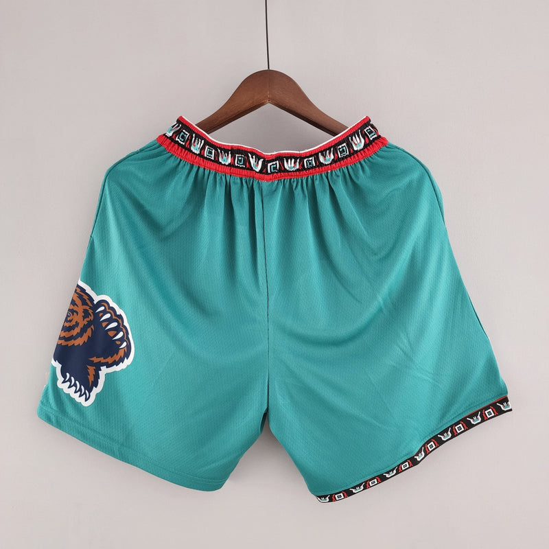 Shorts do Memphis Grizzlies versão verde - Boleragi Store