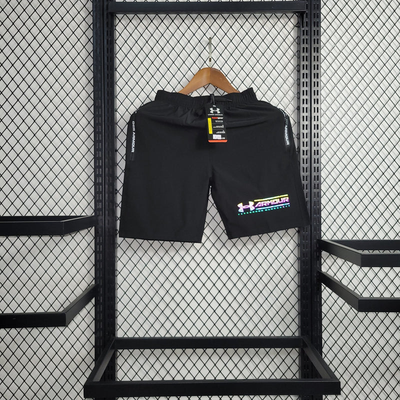 Shorts Under Armour versão preto refletivo - Boleragi Store